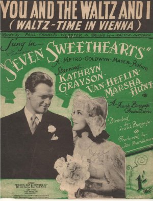 You and the waltz and I - Old Sheet Music by Francis Day & Hunter
