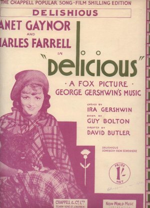 Delishious - Old Sheet Music by Chappell