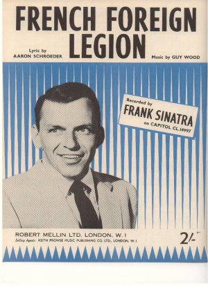 French Foreign Legion - Old Sheet Music by Prowse