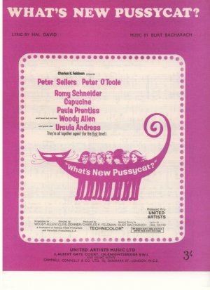 What's new pussycat - Old Sheet Music by Campbell Connelly