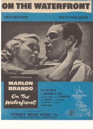 On the waterfront - Old Sheet Music by Sydney Bron
