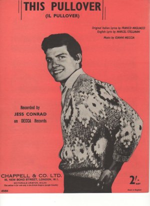 This pullover - Old Sheet Music by Chappell