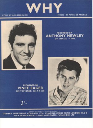 Why - Old Sheet Music by Debmar