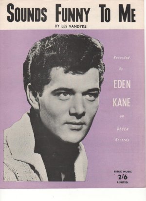 Sounds funny to  me - Old Sheet Music by Essex