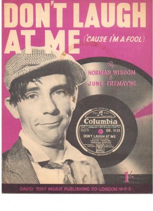 Don't laugh at me - Old Sheet Music by David Toff
