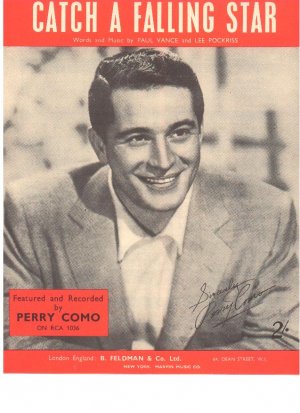 Catch a falling star - Old Sheet Music by Feldman