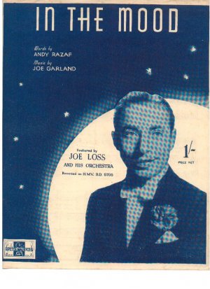 In the mood - Old Sheet Music by Peter Maurice