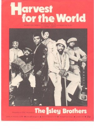 Harvest for the world - Old Sheet Music by Carlin