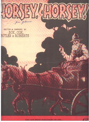 Horsey horsey - Old Sheet Music by Sun