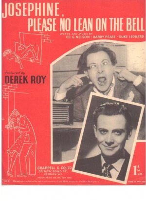 Josephine please no lean on the bell - Old Sheet Music by Chappell