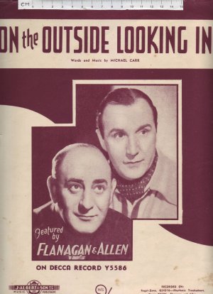 On the outside looking in - Old Sheet Music by J Albert & Son Pty Ltd