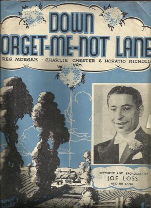 Down forget me not lane - Old Sheet Music by Lawrence Wright