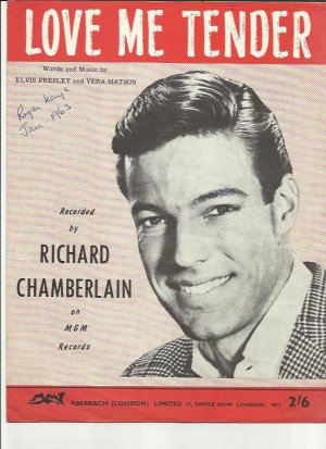 Love me tender - Old Sheet Music by Aberbach