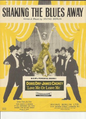 Shaking the blue away - Old Sheet Music by Irving Berlin