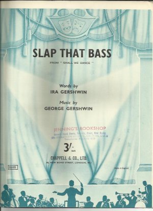 Slap that base - Old Sheet Music by Chappell