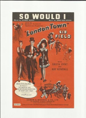 So would I - Old Sheet Music by Morris