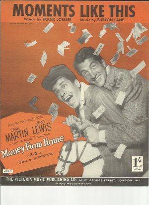 Moments like this - Old Sheet Music by Victoria