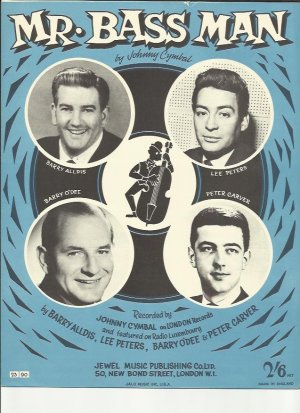 Mr bass man - Old Sheet Music by Jewel