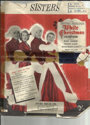 Sisters - Old Sheet Music by Irving Berlin