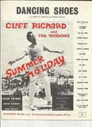 Dancing shoes - Old Sheet Music by Elstree