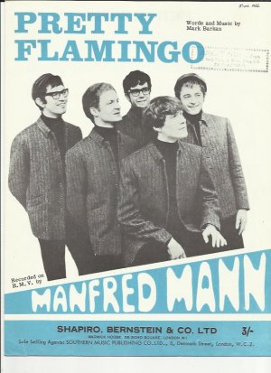 Pretty flamingo - Old Sheet Music by Southern