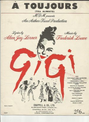 A toujours - Old Sheet Music by Chappell