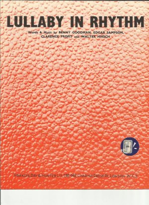 Lullaby in rhythm - Old Sheet Music by Francis Day & Hunter