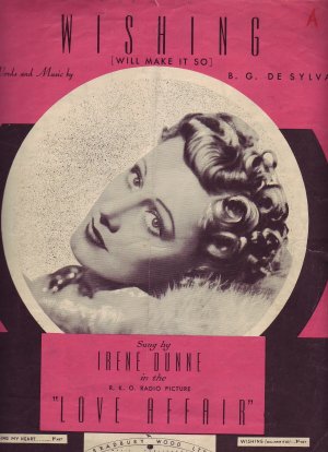 Wishing - Old Sheet Music by Bradbury Wood Ltd