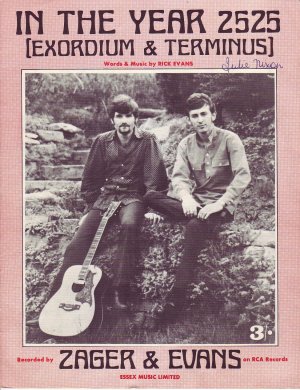 In the year 2525 - Old Sheet Music by Essex Music Ltd