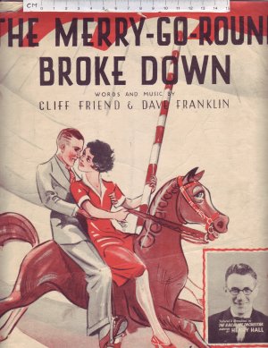 The merry go round broke ddown - Old Sheet Music by Victoria