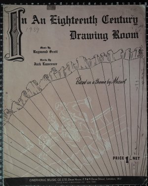 In an eighteenth century drawing room - Old Sheet Music by Cinephonic Music Co Ltd