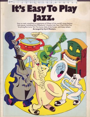 It's Easy To Play Jazz. - Old Sheet Music by Wise